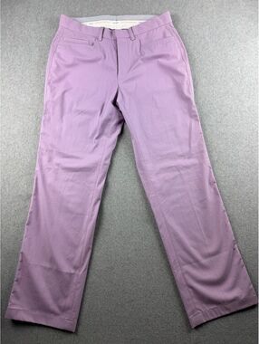 Louis Castel Women’s Violet Purple Stretch Golf Pants Size 78 Straight Leg